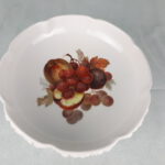Rosenthal Maria Obstschale mit Fuß, Obstdekor, von 1929