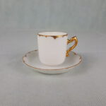 Mokkatasse Rosenthal Goldmalerei sehr alt 1898 - 1906, selten