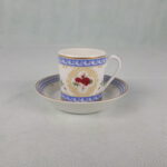 Mokkatasse mit Untertasse Limoges Haviland Empress Josephine Demitasse L'Évêque